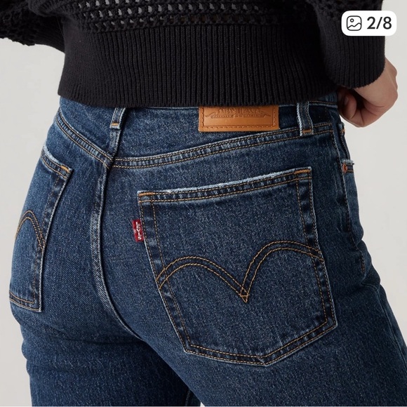 Levi’s Wedgie Straight Size 30 Women's Jeans 🥂 - Picture 3 of 9
